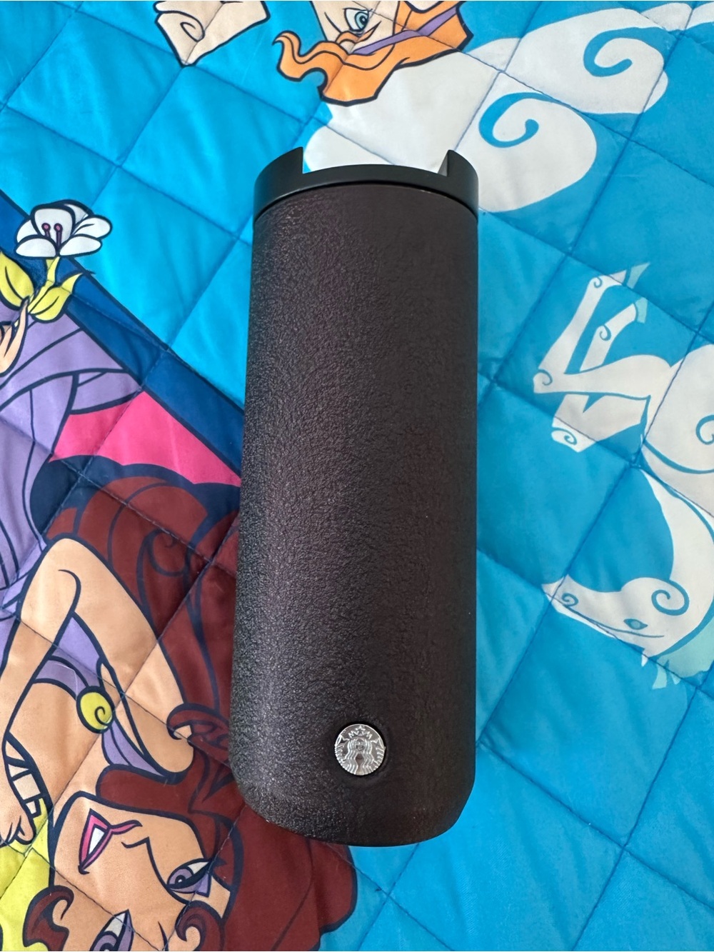 Starbucks Black Textured Stainless Travel Tumbler